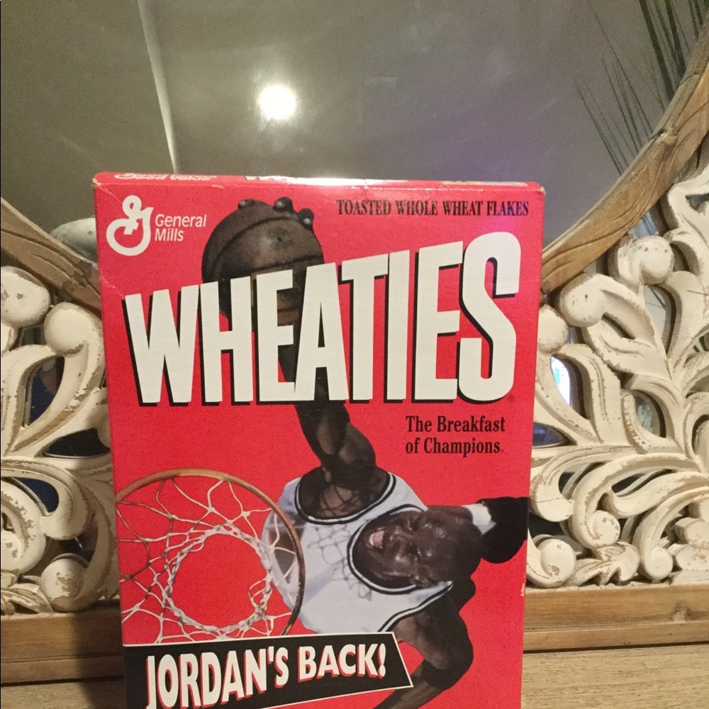 Sealed Michael Jordan Wheaties Box.